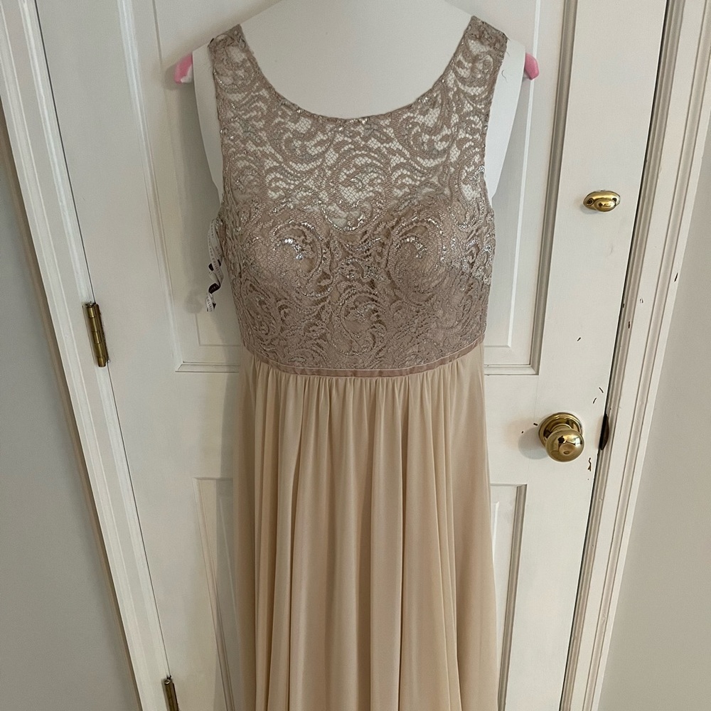 Jenny Yoo Champagne Bridesmaid dress